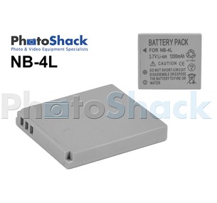 NB-4L Rechargeable Battery for Canon Cameras